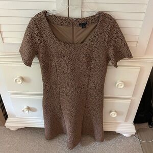 ANN TAYLOR CHEETAH PRINT DRESS